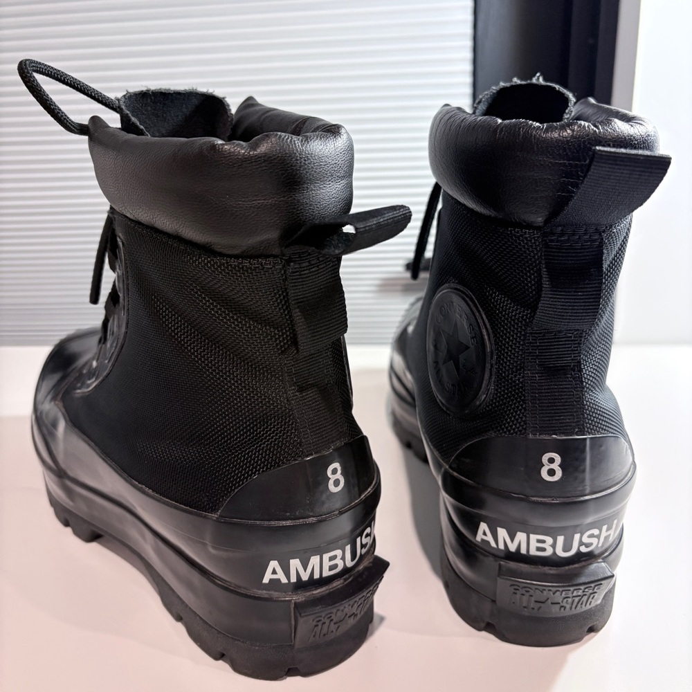 Ambush x Conserse Lace-Up Combat Boots